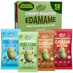 HealSpot Crispy Roasted Edamame Snacks – 11g Plant-Based Protein, Low Carb & High Fiber Crunchy Snack Variety Pack