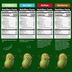 HealSpot Crispy Roasted Edamame Snacks – 11g Plant-Based Protein, Low Carb & High Fiber Crunchy Snack Variety Pack
