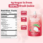 HealSpot Konjac Jelly, Infused with Collagen Drink, Lychee Flavor (10 Packs)
