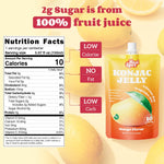 HealSpot Konjac Jelly, Infused with Collagen Drink, Mango Flavor (10 Packs)