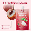 Konjac Jelly, Infused with Collagen Drink, Lychee Flavor (10 Packs)