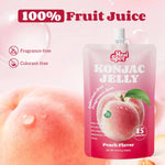 HealSpot Konjac Jelly, Infused with Collagen Drink, Peach Flavor (10 Packs)