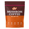 Mushroom coffee with 6 Adaptogenic Mushrooms and MCT Oil, USA Grown Instant Coffee for Better Energy, Focus, Digestion, Immunity with Lions Mane & Turkey Tail, 60 servings