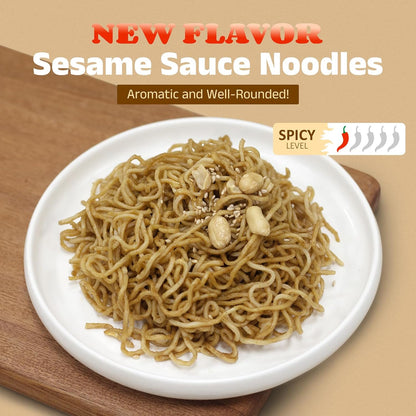 HealSpot High Protein Instant Ramen, 6 Packs of Sesame Sauce Flavor