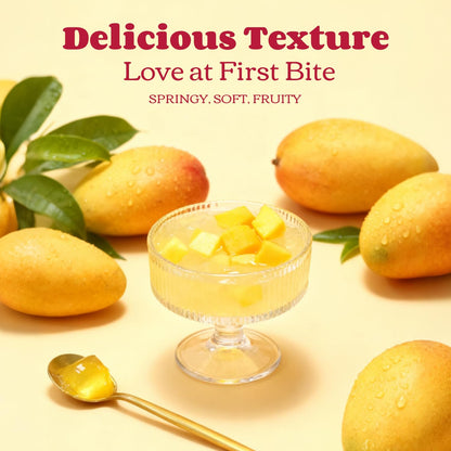 HealSpot Konjac Jelly, Infused with Collagen Drink, Mango Flavor (10 Packs)