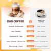 Mushroom Coffee with 13 Mushrooms mix MCT Oil & B1/B2