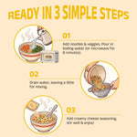HealSpot High Protein Creamy Ramen | Smoky Bacon | 34g Plant-Based Protein, 4.5g Fat, Vegan Instant Noodles - Photo 8