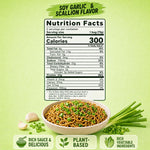 HealSpot High Protein Instant Ramen Dry Style | Soy Garlic & Scallion | 33g Plant Protein, Low Fat, Non-GMO - Photo 3