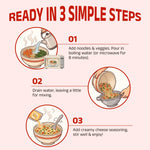 HealSpot High Protein Creamy Ramen | Korean Sweet & Spicy | 34g Plant-Based Protein, 4.5g Fat, Vegan Instant Noodles - Photo 8