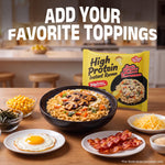 HealSpot High Protein Creamy Ramen | Garlic Mushroom | 34g Plant-Based Protein, 4.5g Fat, Vegan Instant Noodles - Photo 6