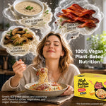 HealSpot High Protein Creamy Ramen | Smoky Bacon | 34g Plant-Based Protein, 4.5g Fat, Vegan Instant Noodles - Photo 4