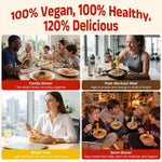 HealSpot High Protein Creamy Ramen | Cheese Variety Pack, 3 Flavors | 34g Plant-Based Protein, 4.5g Fat, Vegan Instant Noodles - Photo 7