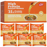 HealSpot High Protein Instant Ramen | Chicken Bone Broth | 35g Plant Protein, 9g Veggies, Keto Friendly