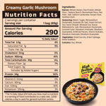 HealSpot High Protein Creamy Ramen | Garlic Mushroom | 34g Plant-Based Protein, 4.5g Fat, Vegan Instant Noodles - Photo 3