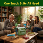 HealSpot Crispy Roasted Edamame Snacks – 11g Plant-Based Protein, Low Carb & High Fiber Crunchy Snack Variety Pack