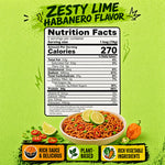 HealSpot High Protein Instant Ramen Dry Style | Zesty Lime Habanero | 34g Plant Protein, Low Fat, Non-GMO - Photo 2