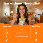 HealSpot High Protein Golden Chicken Ramen Cups | 6 Cups with 32g Plant-Based Protein | Non-Fried Instant Ramen