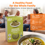 High Protein Edamame Pasta & Black Soybean Spaghetti | Gluten-Free Vegan Pasta (4 Pack x 10.58 oz)