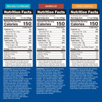 HealSpot High Fiber Protein Crackers | 12g Plant Protein + 9g Fiber Crunchy Low Carb Snacks | Vegan Keto-Friendly Crackers Variety Pack (12 Bags)