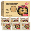 High Protein Instant Ramen, 6 Packs of Sesame Sauce Flavor