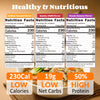 High Protein Instant Ramen 6 Pack (Golden-Chicken,Smoky-Beef,Classic-Pork)